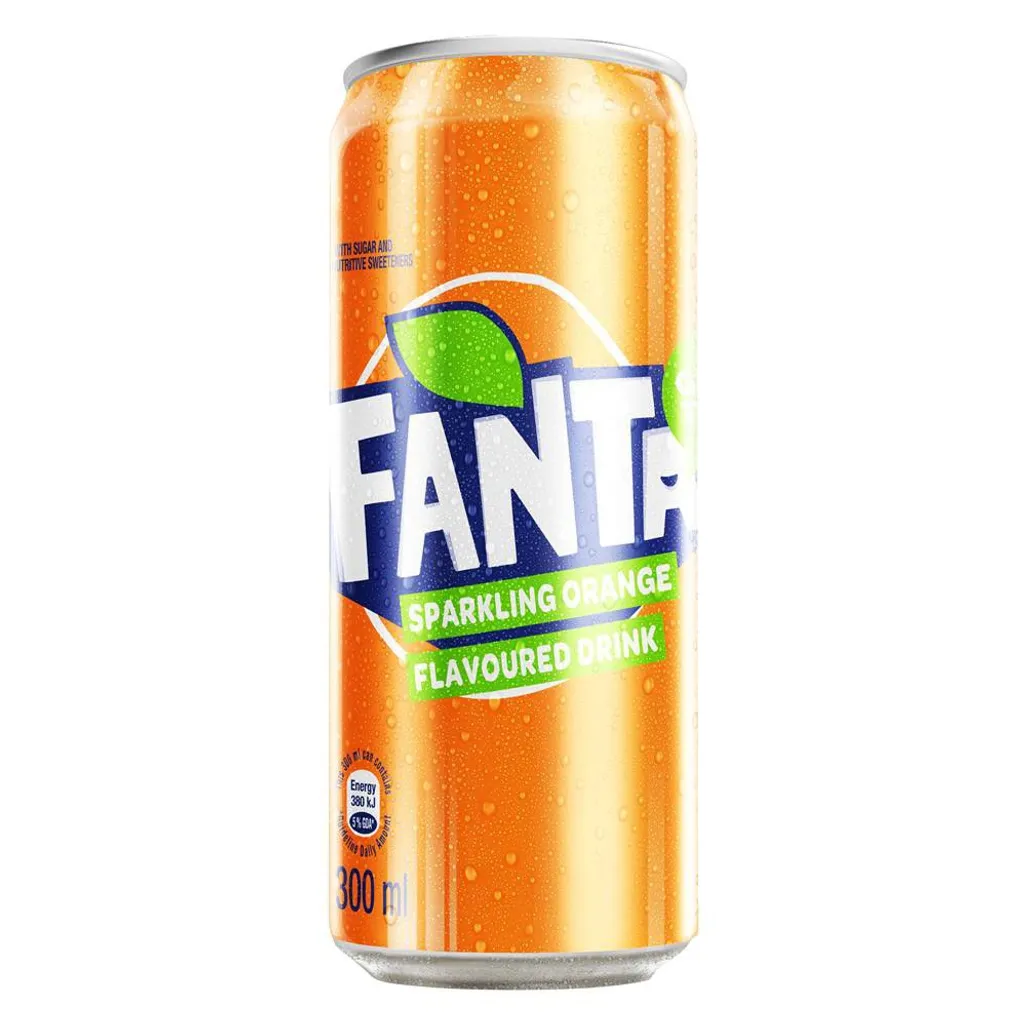 Fanta Orange Cooldrink 300ml Cans 24