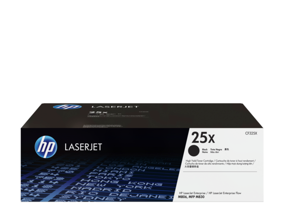 HP 25X High Yield Black Original LaserJet Toner Cartridge,34,500 pages