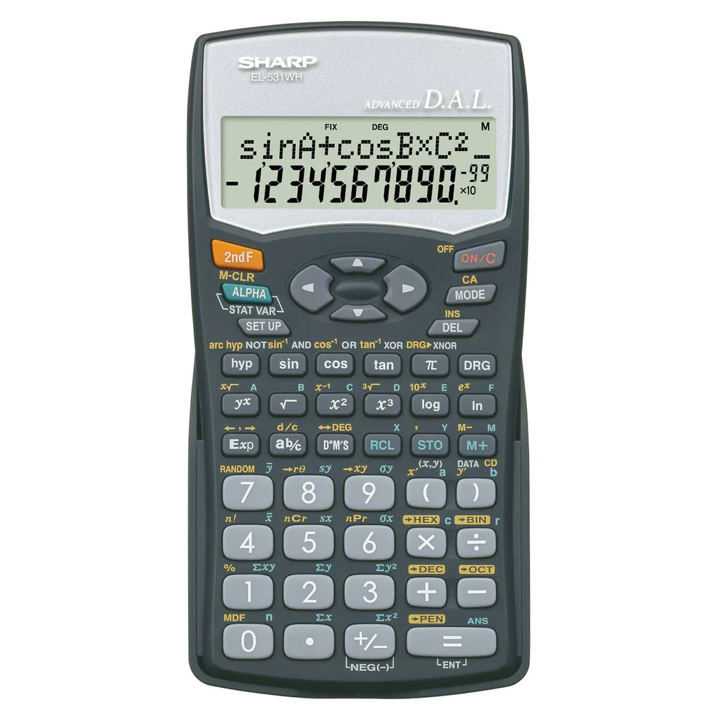 Sharp EL531WHBBK SCIENTIFIC CALCULATOR