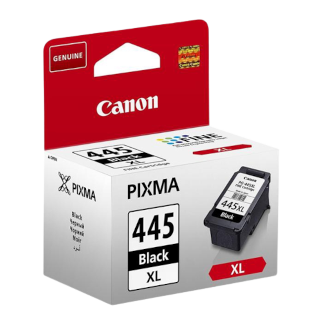 Canon PG-445 Black Ink Cartridge - MG2440, MG2540, iP2840, MG2940, MX494 = 180 pages